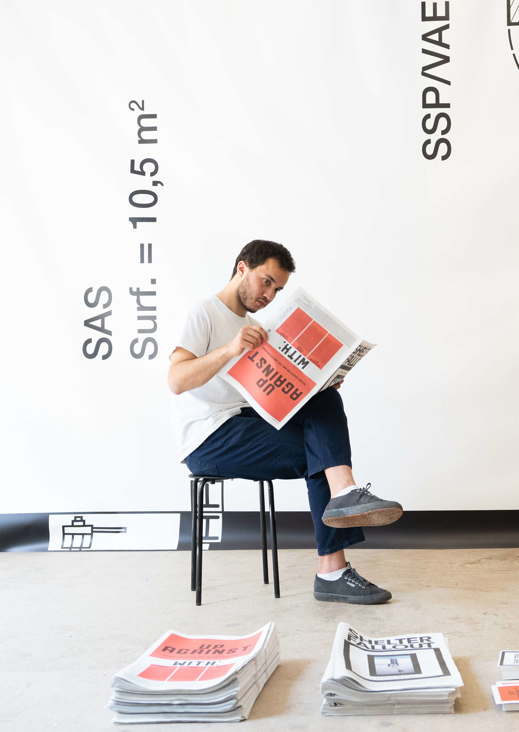 The project “Shelter Fallout” won the award “Best Design Student Project: Design with Social Impact” at WantedDesign. - © Photo: Sandrine Charvet, Swiss Design Awards Blog