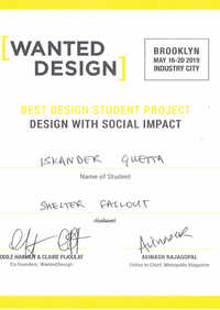 Interview Iskander Guetta - © Swiss Design Awards Blog