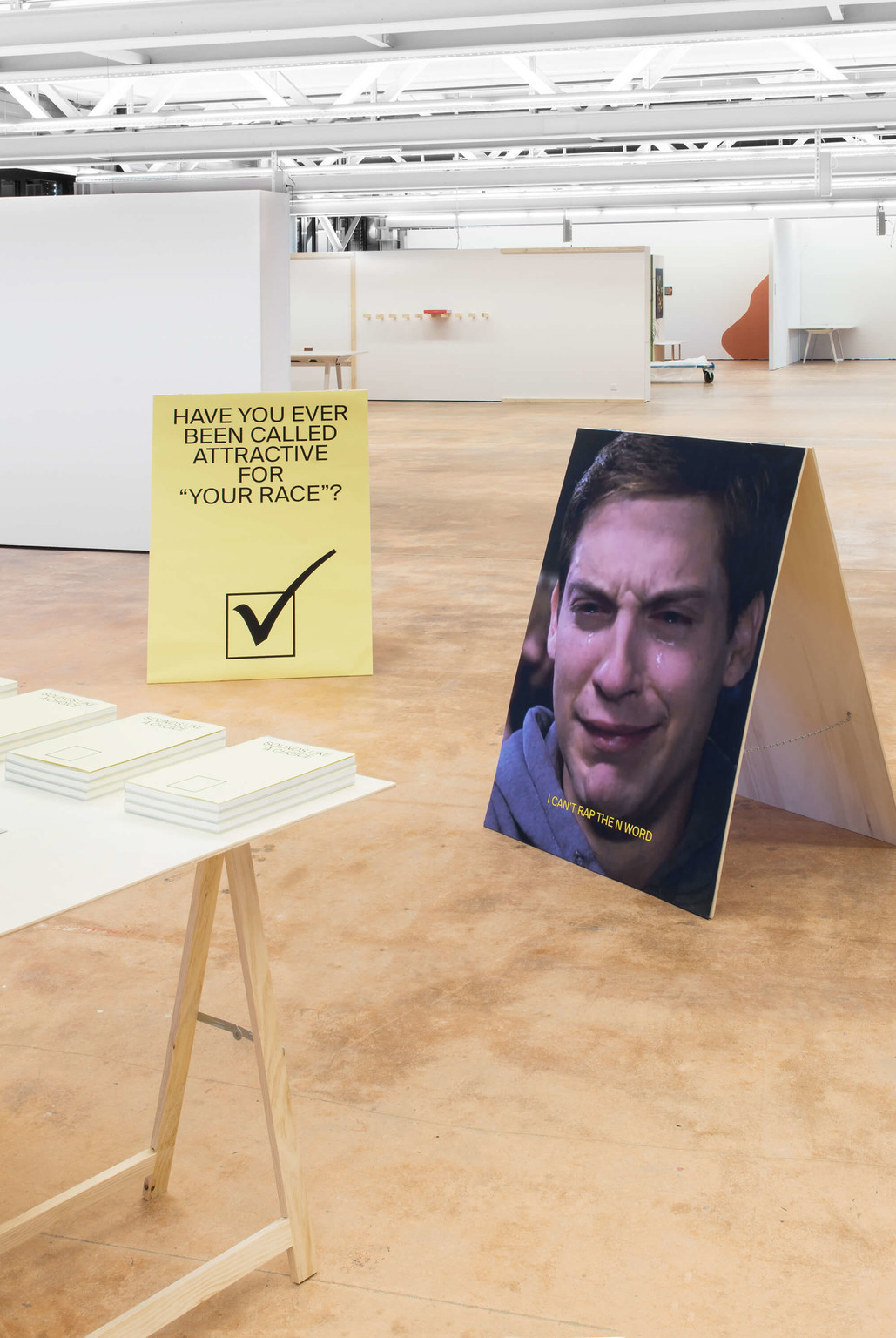 “Sounds Like a Choice”, exhibition view - © Photo: Vincent Levrat, Swiss Design Awards Blog