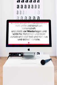 “Voicewriter” - © Photo: Vincent Levrat, Swiss Design Awards Blog